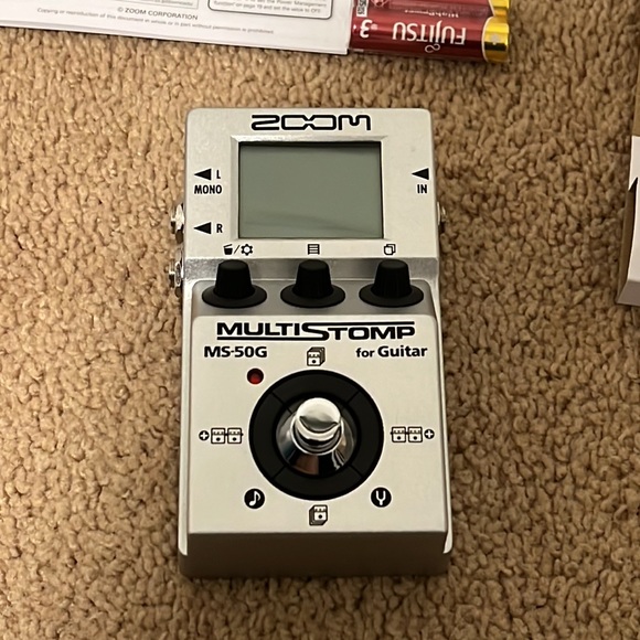 New Zoom MS-50G Guitar MultiStomp Pedal - Picture 4 of 8